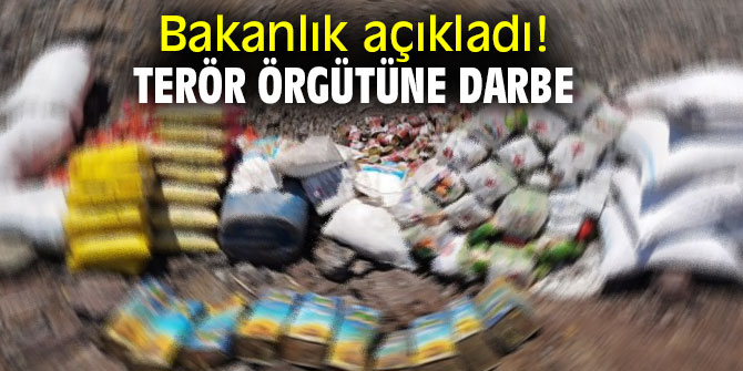 Bakanlık açıkladı! Terör örgütüne darbe