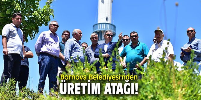 Bornova Belediyesi'nden üretim atağı!