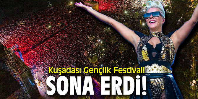Kuşadası Gençlik Festivali, 200 bin müzikseveri ağırladı