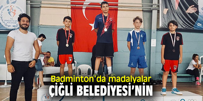 Çiğli Belediyesi Badminton Takımı'ndan büyük başarı!