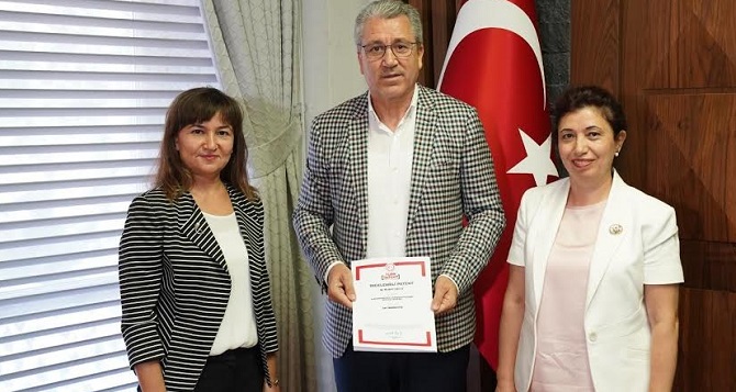 Ulusal patent başvurusu tescil edildi.