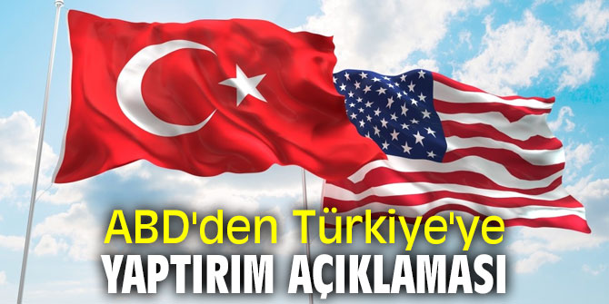 ABD Dışişleri Bakanlığı Sözcüsü Morgan Ortagus'dan flaş yaptırım açıklaması!