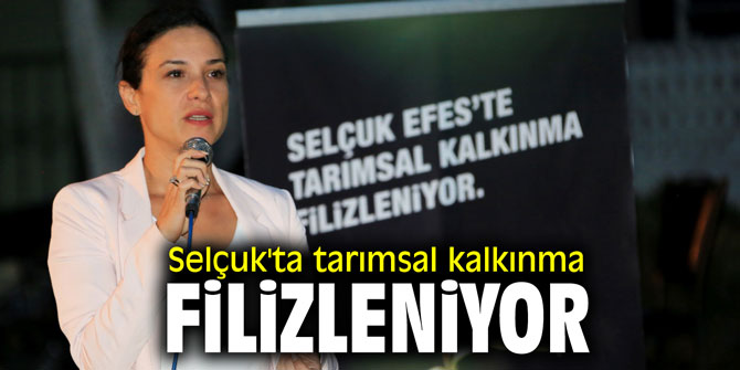 Selçuk'ta tarımsal kalkınma filizleniyor
