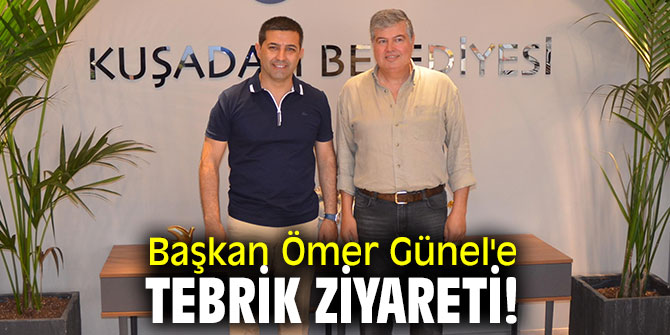 Başkan Ömer Günel'e tebrik ziyareti!