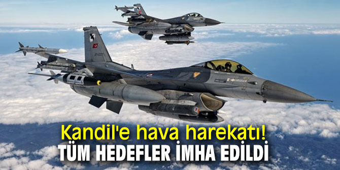 Bakanlık açıkladı! Tüm hedefler imha edildi