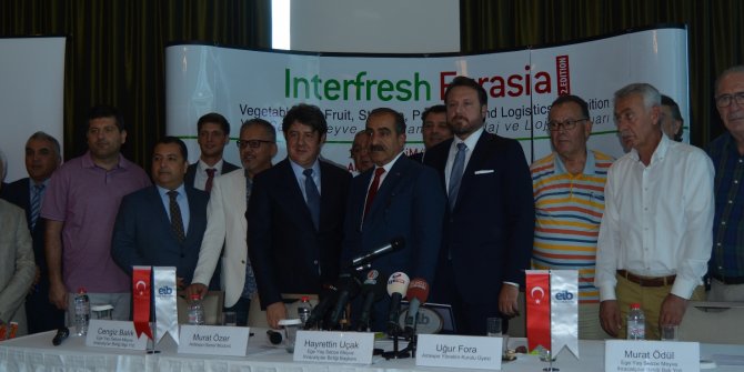 Interfresh Eurasia Fuarı'na yoğun ilgi!