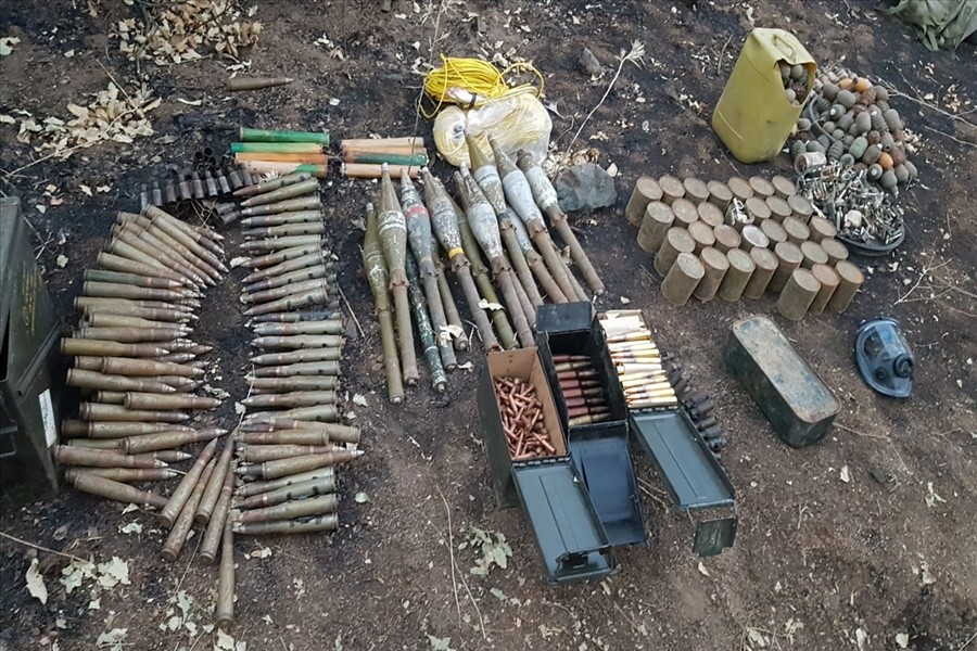 Milli savunma Bakanlığı açıkladı; "PKK’ya ait lojistik depolar imha edildi”