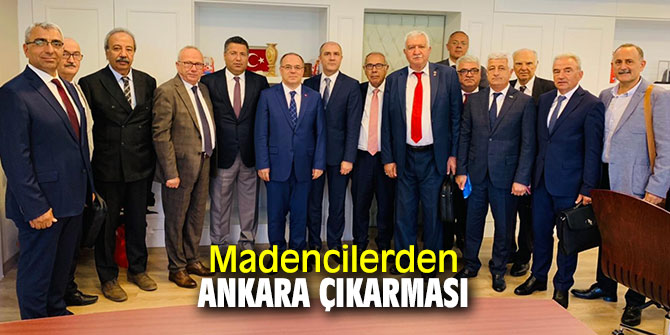 Madencilerden Ankara çıkarması