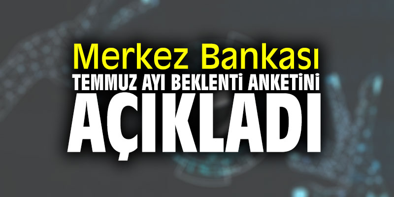 Merkez Bankası Temmuz ayı beklenti anketini açıkladı