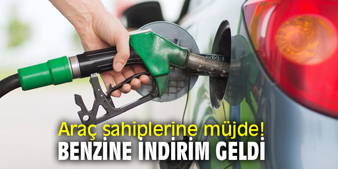 Araç sahiplerine müjde! Benzine indirim geldi