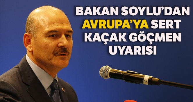 Avrupa'ya kaçak göçmen uyarısı