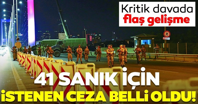 O dava ile ilgili flaş gelişme!