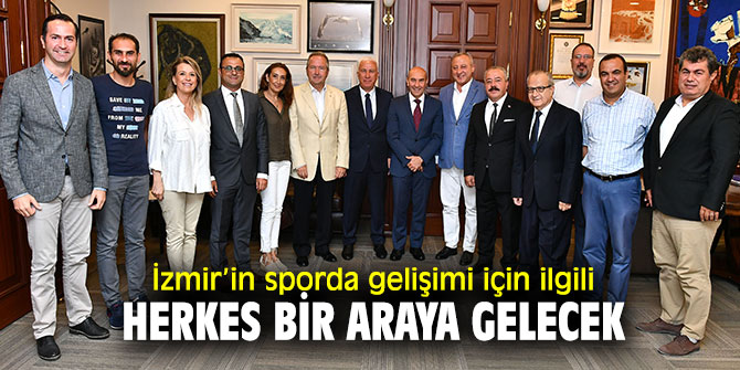 Başkan Soyer'e İZVAK'tan ziyaret