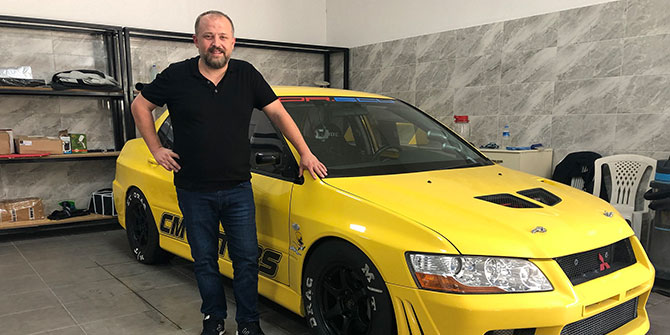 Oto drag yarışlarına Adem Çetmen damga vurdu!