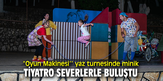 “Oyun Makinesi’’ çocuklarla bir araya geldi