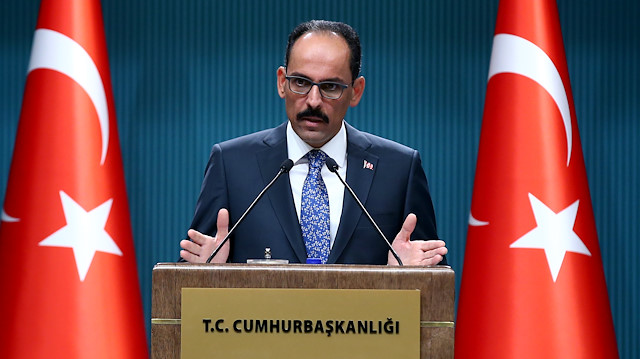 İbrahim Kalın, ABD'nin Suriye Özel Temsilcisi'ni kabul etti