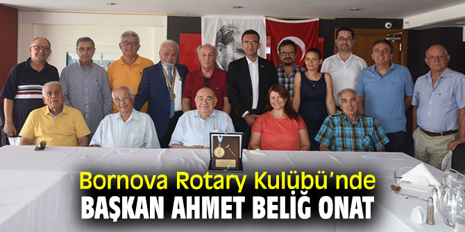 Bornova Rotary Kulübü’nde devir teslim töreni gerçekleşti