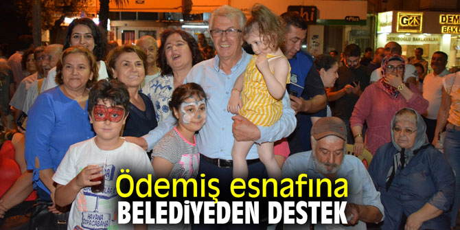 Ödemiş esnafına belediyeden destek