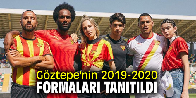 Göztepe'nin 2019-2020 formaları tanıtıldı