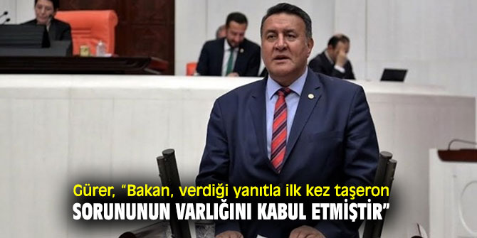 CHP’li Gürer,  KİT’lerde çalışan işçilerin kadro durumunu sordu!