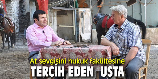 Kaymakam Tanrıseven'den nalbant ustasına ziyaret!