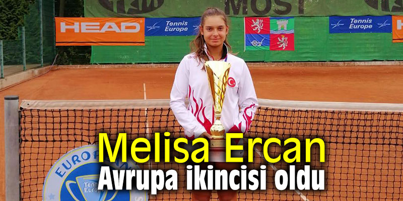 Melisa Ercan Avrupa ikincisi oldu