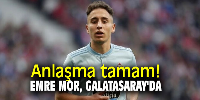 Anlaşma tamam! Emre Mor, Galatasaray'da 