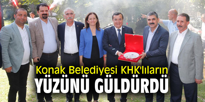Konak Belediyesi KHK'lıların yüzünü güldürdü