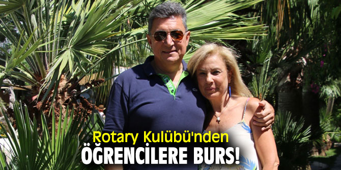 Rotary Kulübü'nden öğrencilere burs!
