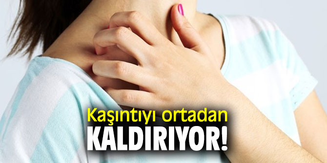 Kaşıntıyı ortadan kaldırıyor!