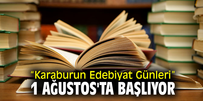 “Karaburun Edebiyat Günleri” 1 Ağustos'ta başlıyor