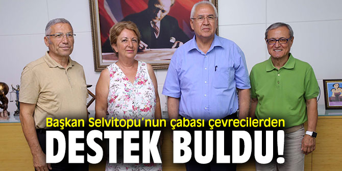 Başkan Selvitopu, "Kent sahiplenirse daha güçlü ses çıkar"