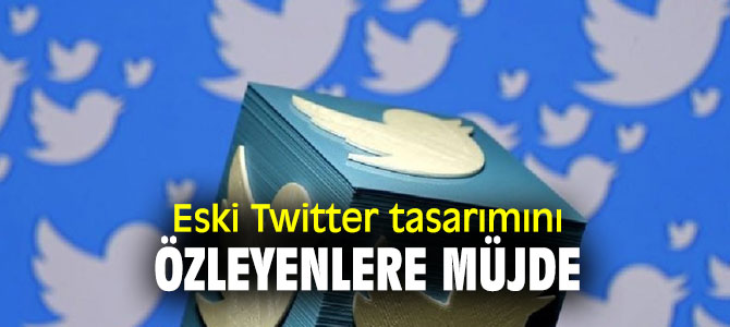Twitter'dan eski tasarımı özleyenlere müjdeli haber!