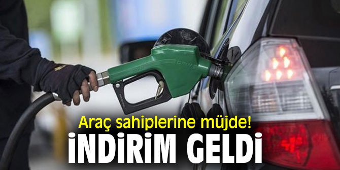 Araç sahiplerine müjde! İndirim geldi