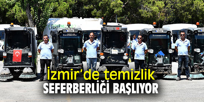 Pırıl pırıl bir İzmir için çalışmalar başlıyor!