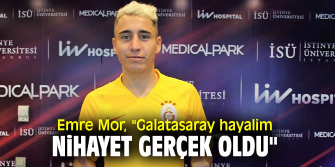 Emre Mor'dan flaş Galatasaray açıklaması!