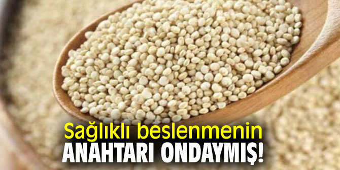 Sağlıklı beslenmenin anahtarı ondaymış!