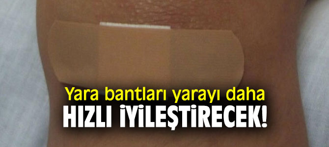 Bu yara bantları yarayı artık daha hızlı iyileştirecek!
