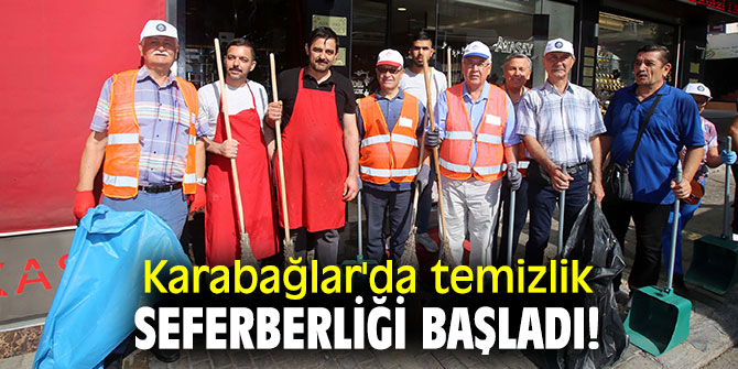 Karabağlar'da temizlik seferberliği başladı!