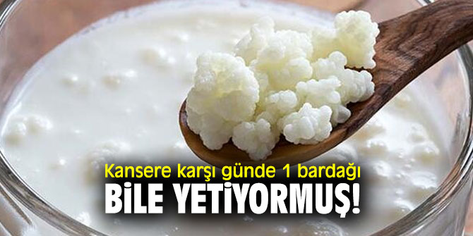 Kansere karşı günde 1 bardağı bile yetiyormuş!