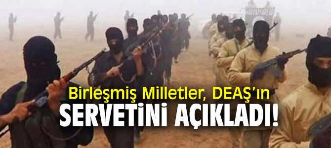Birleşmiş Milletler, DEAŞ’ın servetini açıkladı!