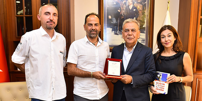 Başkan Kocaoğlu'na AKUT'tan ziyaret