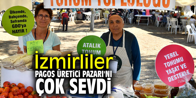 İzmir, Pagos Üretici Pazarı'nı çok sevdi