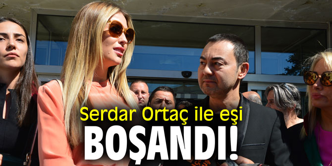 Serdar Ortaç ile eşi boşandı!