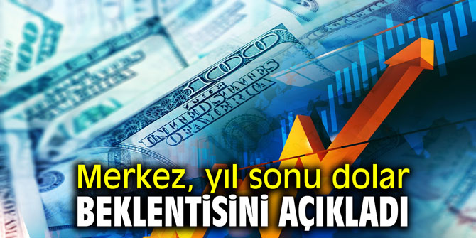 Merkez, yıl sonu dolar beklentisini açıkladı