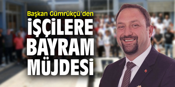 Utku Gümrükçü belediye personeliyle bayramlaştı!