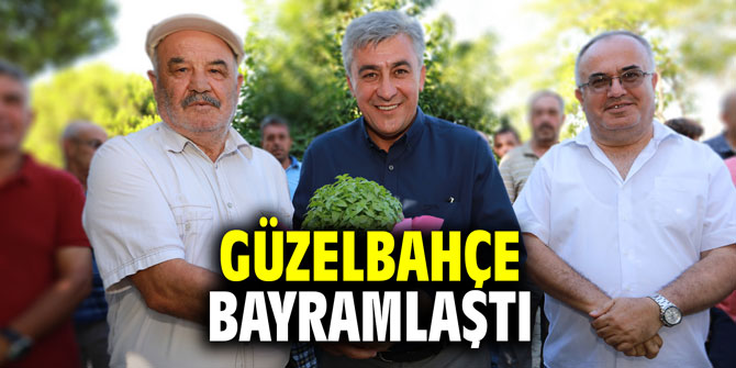 Güzelbahçe bayramlaştı