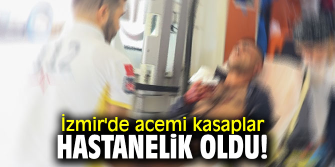 İzmir'de acemi kasaplar hastanelik oldu!
