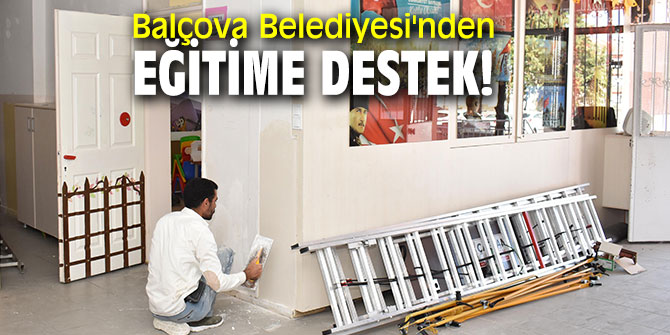 Balçova Belediyesi'nden eğitime destek!