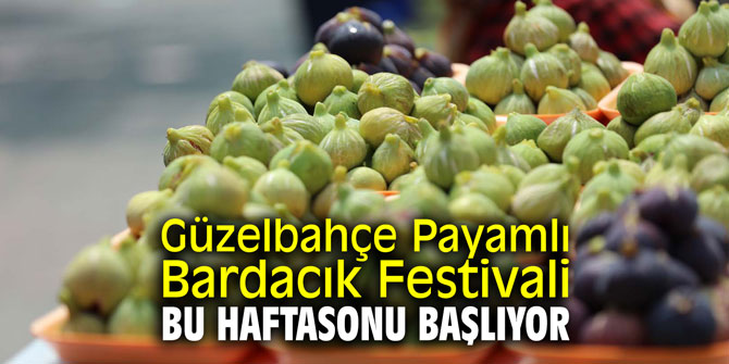 Güzelbahçe Payamlı Bardacık Festivali bu haftasonu başlıyor